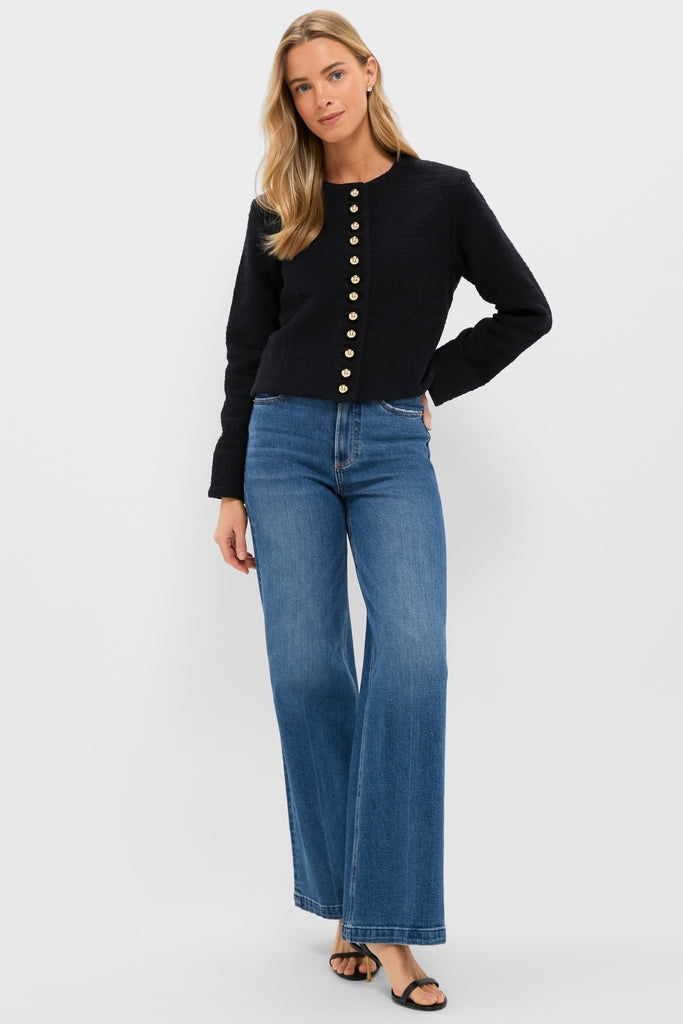 Black Rowan Obsidian Khadi Jacket