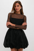 Black Saoirse Mini Dress