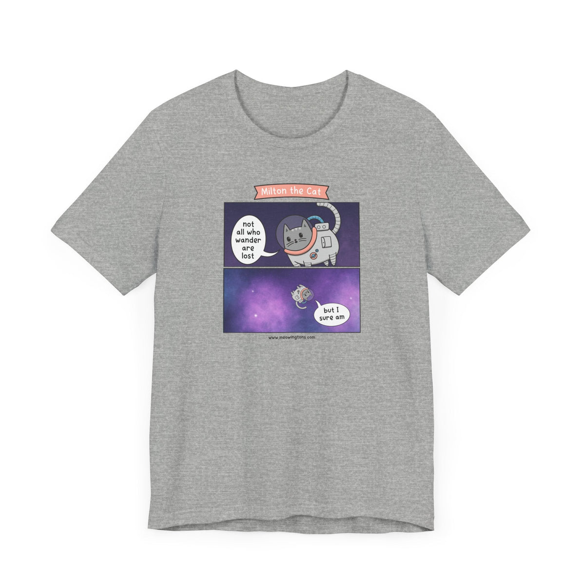 Not All Who Wander Comic T-Shirt