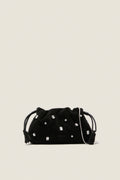Black Small Crystal Stash Bag