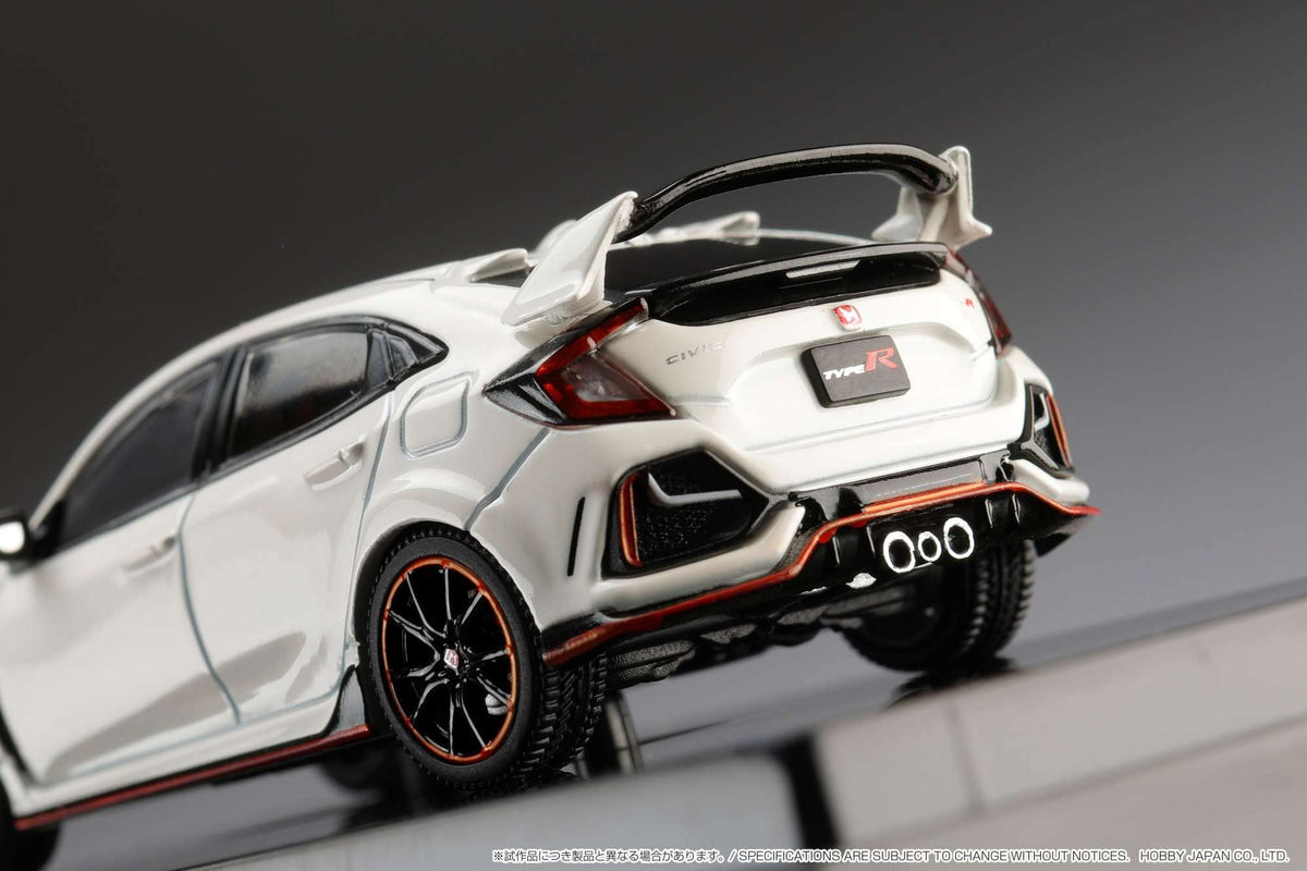 1/64 本田思域 Type R FK8 2020 Hobby Japan 白色 带引擎展示