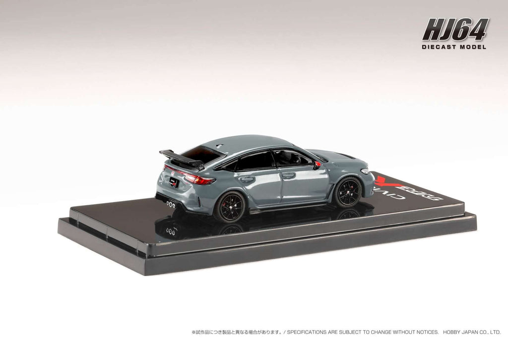1/64 本田思域 Type R 原厂选配件 声波灰 - Hobby Japan