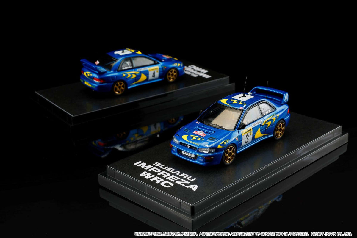 1/64 Hobby Japan 斯巴鲁翼豹 WRC 1997#3 蒙特卡洛