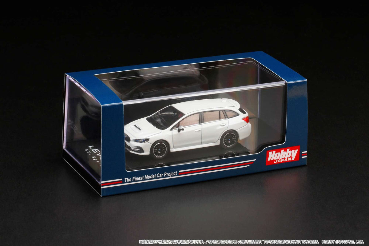 1/64 Hobby Japan 斯巴鲁 Levorg STI Sport Eyesight 白色珍珠
