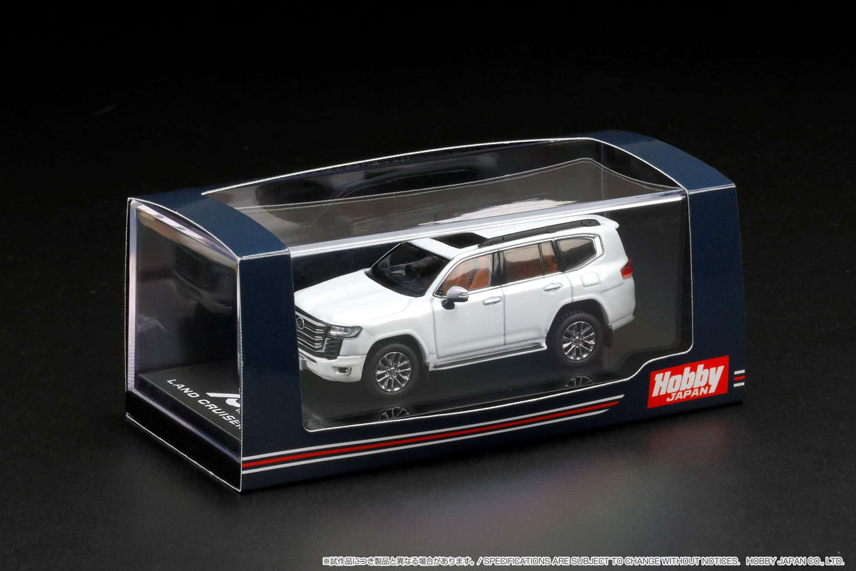 1/64 Hobby Japan 丰田 兰德酷路泽 (Ja300W) Zx 白色珠光/米色