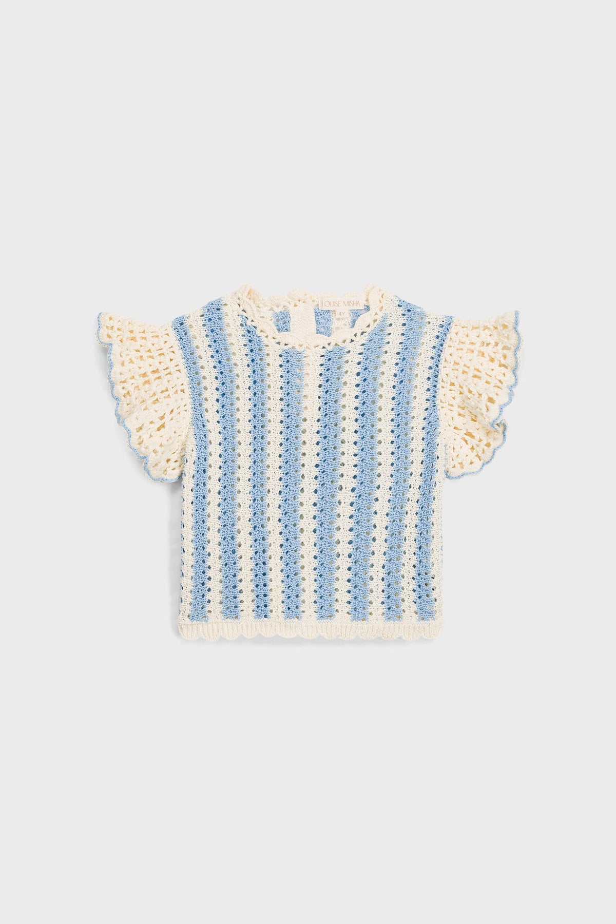 Blue Stripes Lyse Top