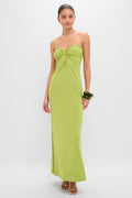 Apple Carrey Strapless Maxi Dress