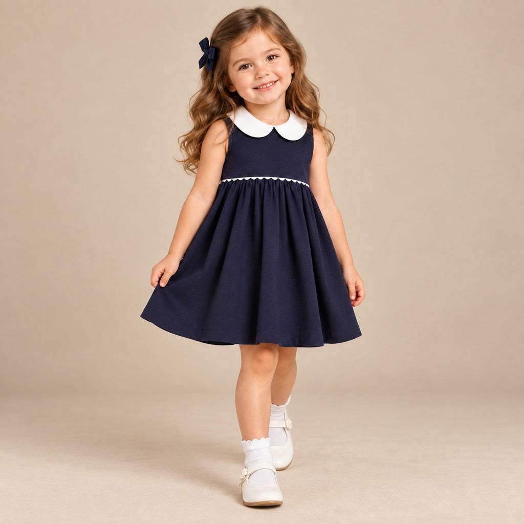Cherry Blossom Girls' Organic Cotton Dress