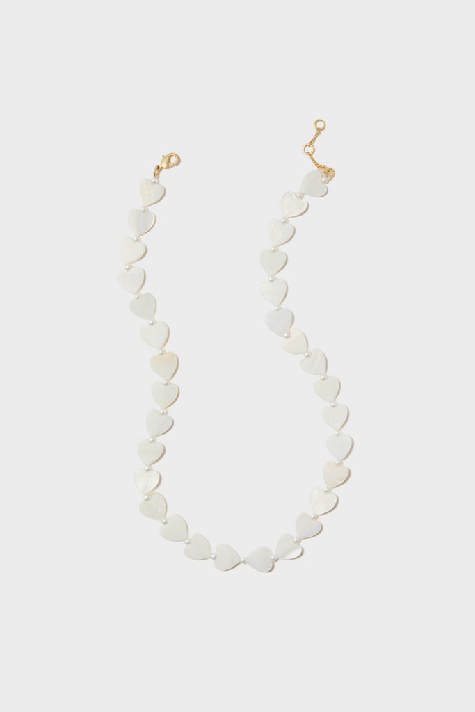 Archive Pearl Heart Payton Necklace