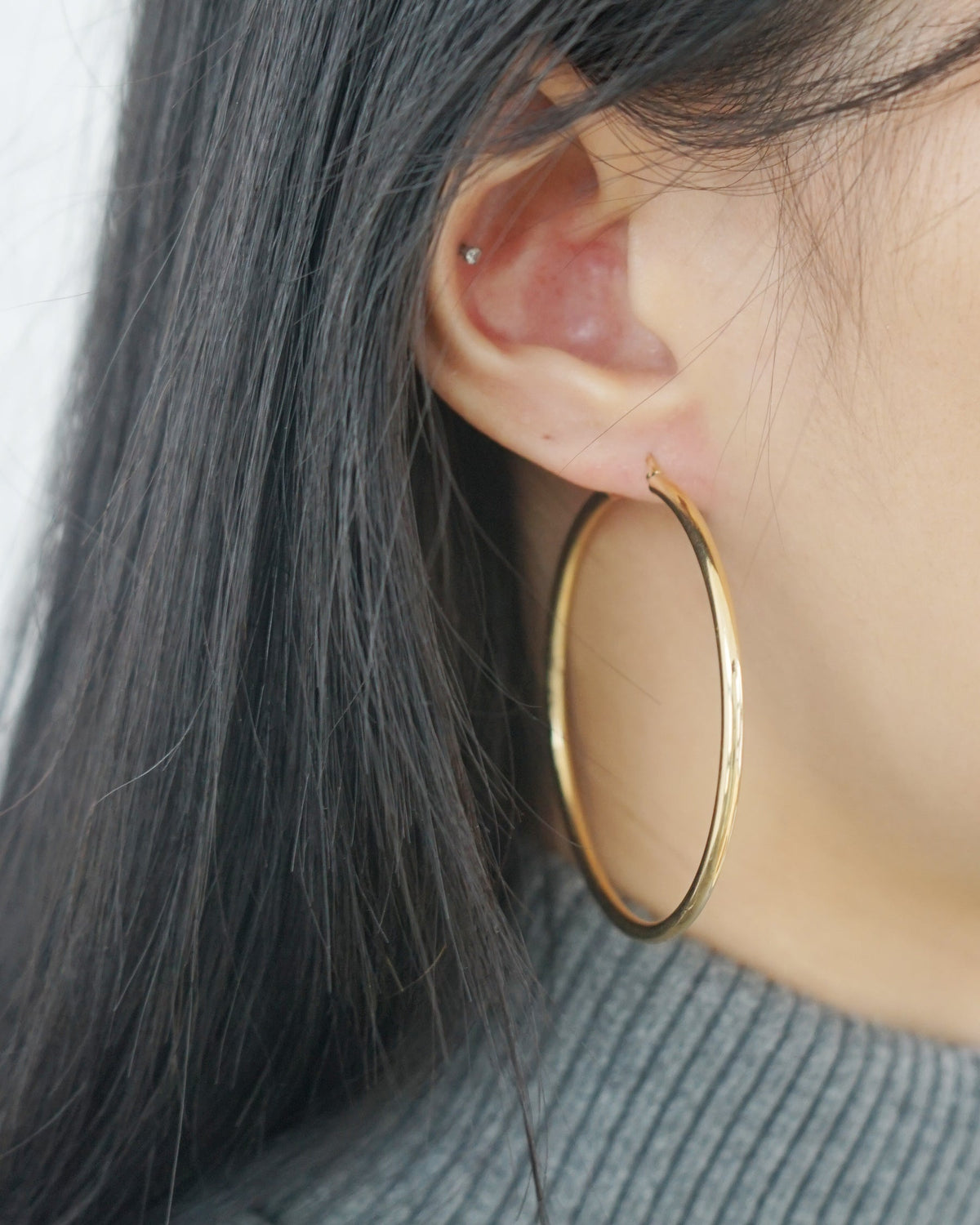 14k Gold Hoop Earrings