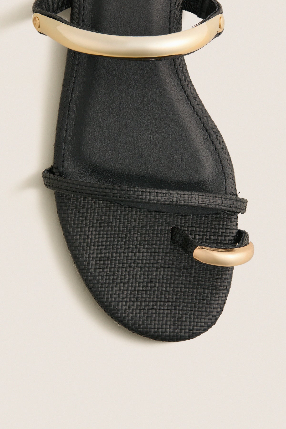 Black Vacay Sandals