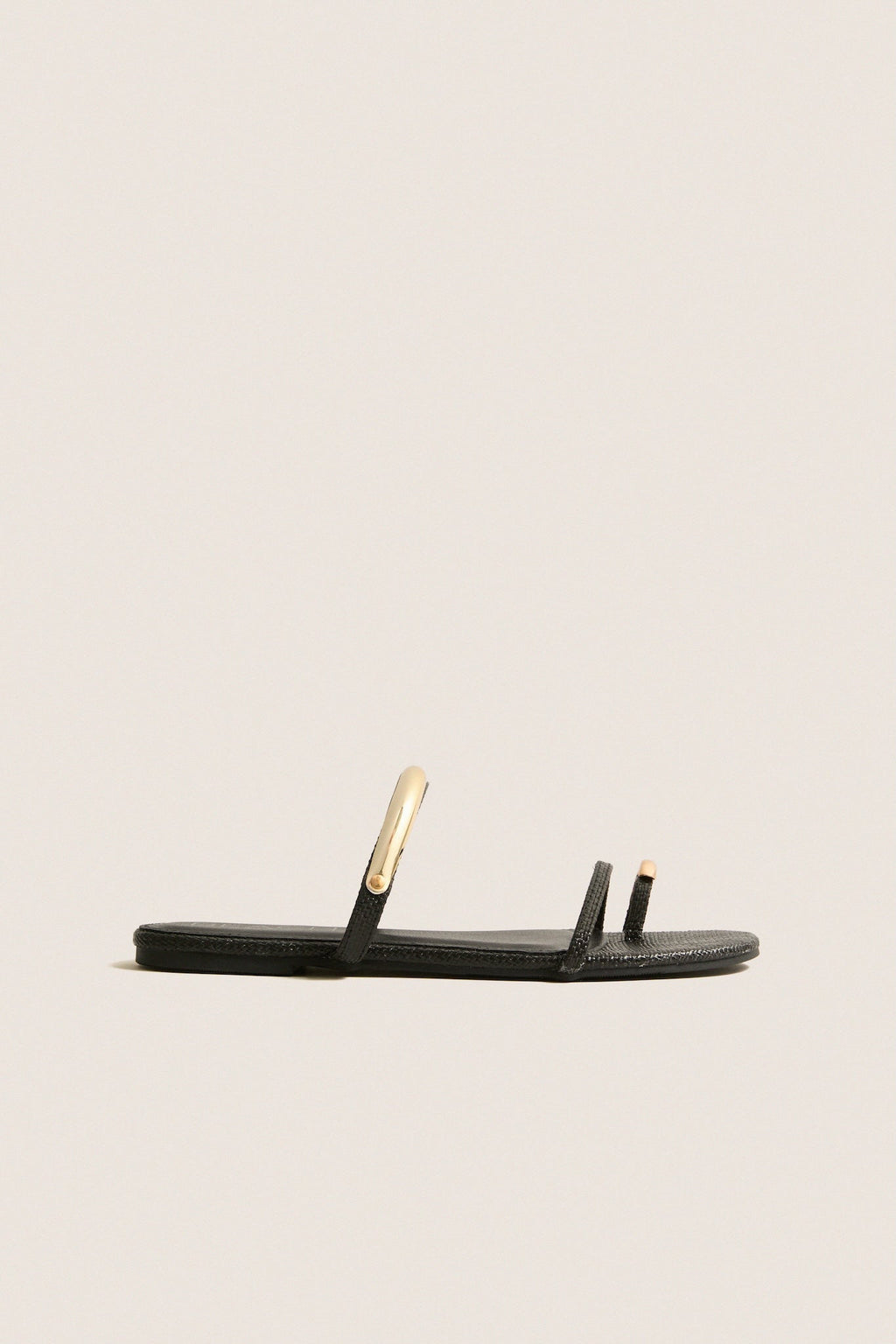 Black Vacay Sandals