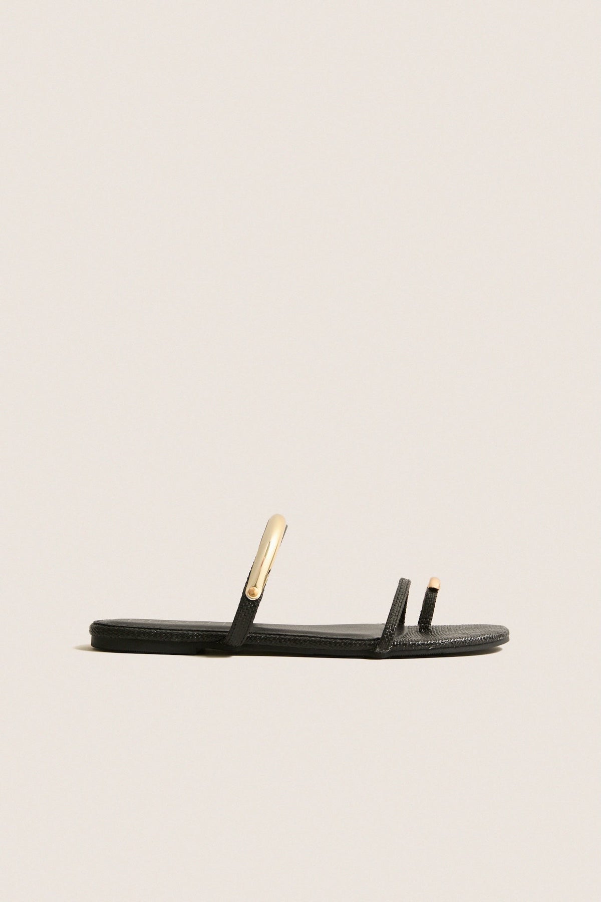 Black Vacay Sandals