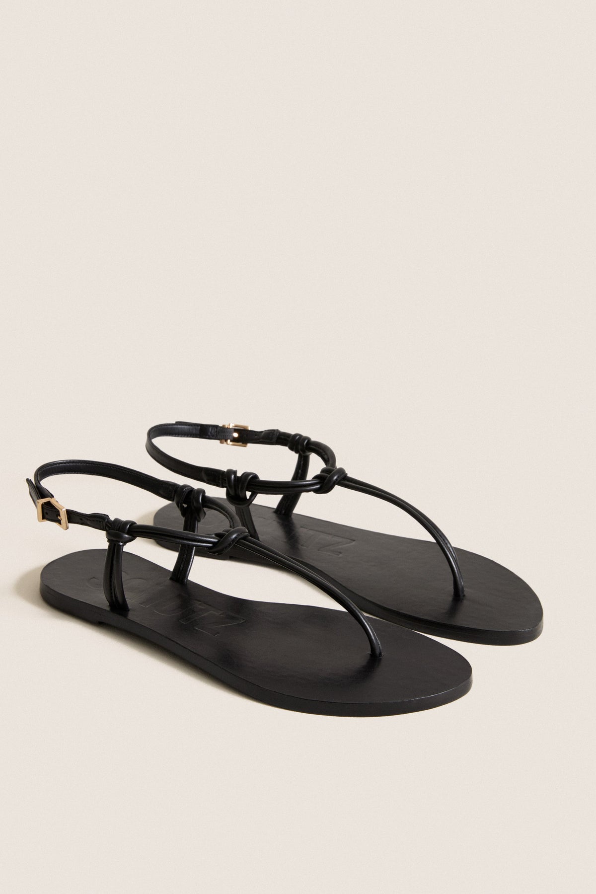 Black Nina Sandals