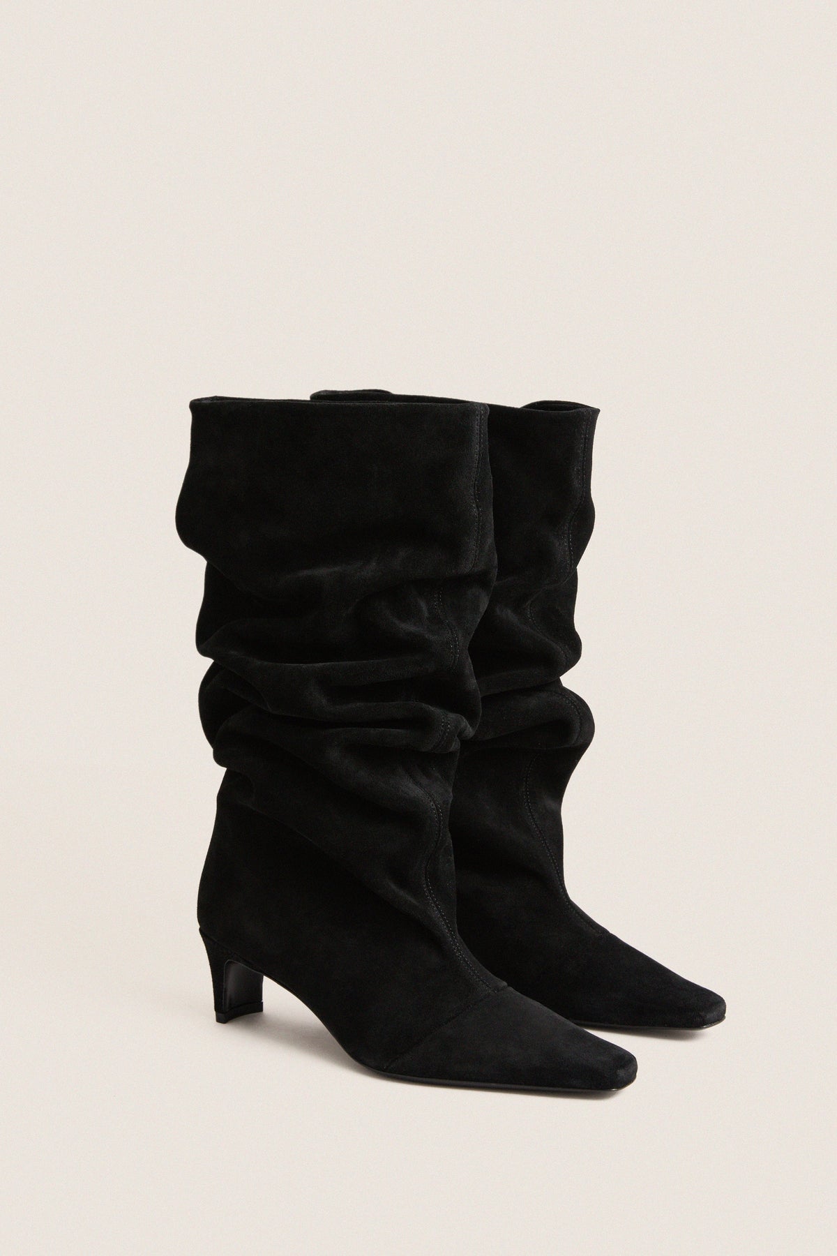 Black Wally Slouch Boot
