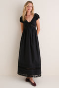 Black Mia Lace Elodia Maxi Dress