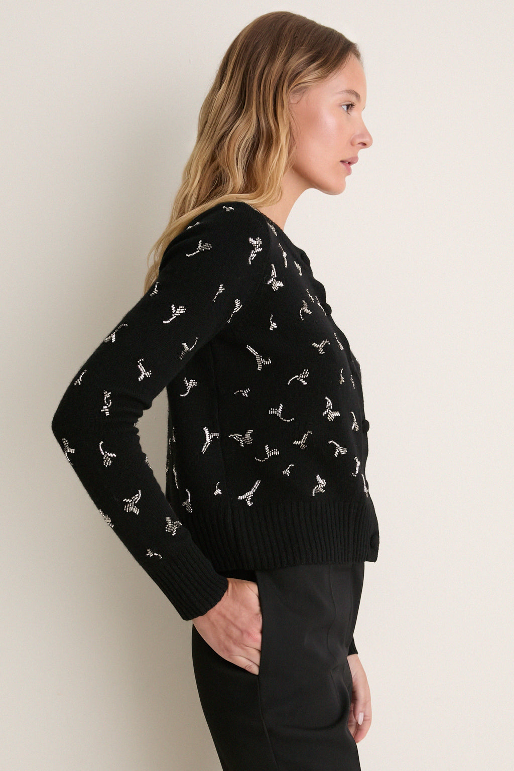 Black Vaughn Sweater