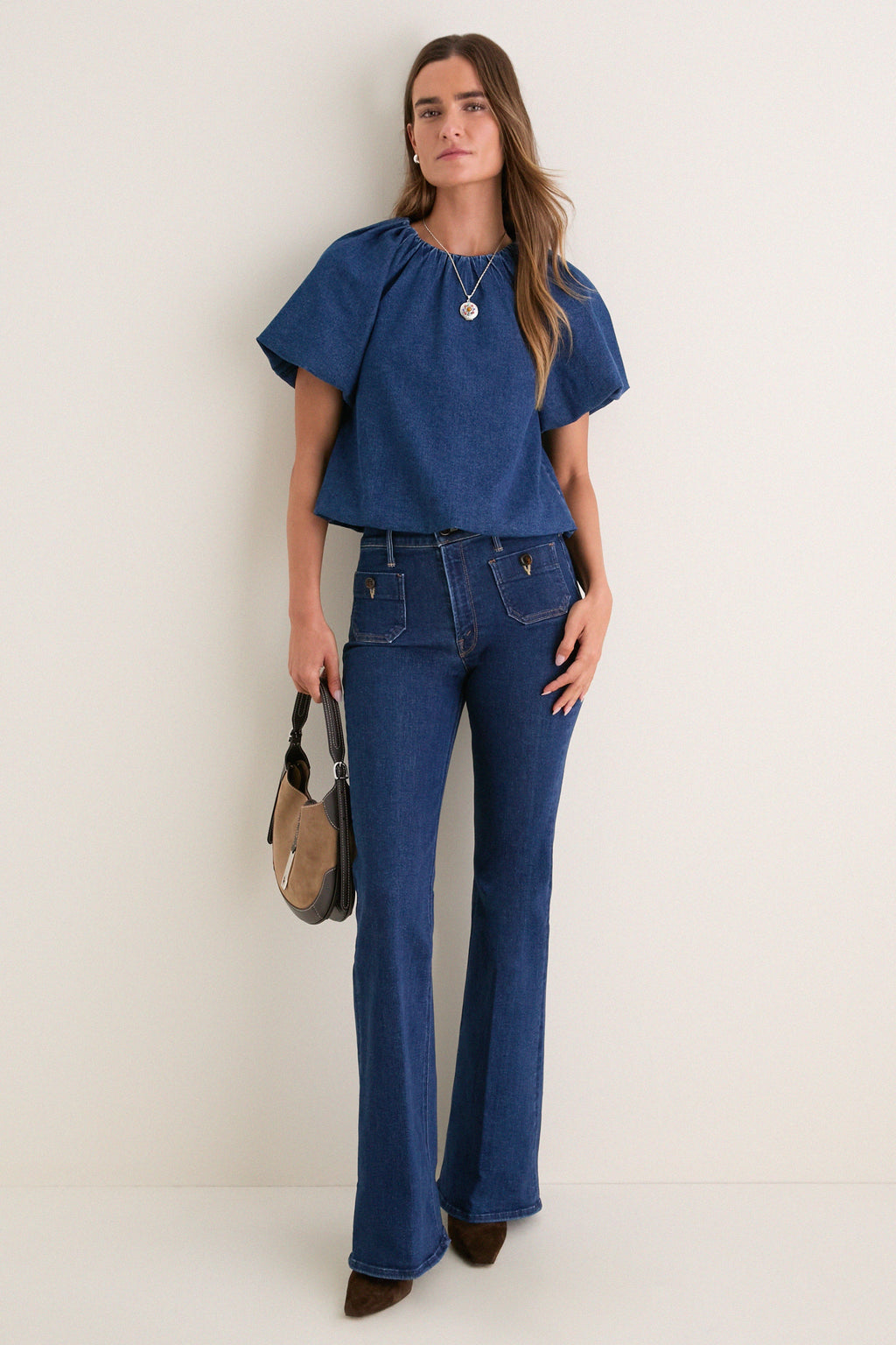 Blue Ridge Denim Mika Top