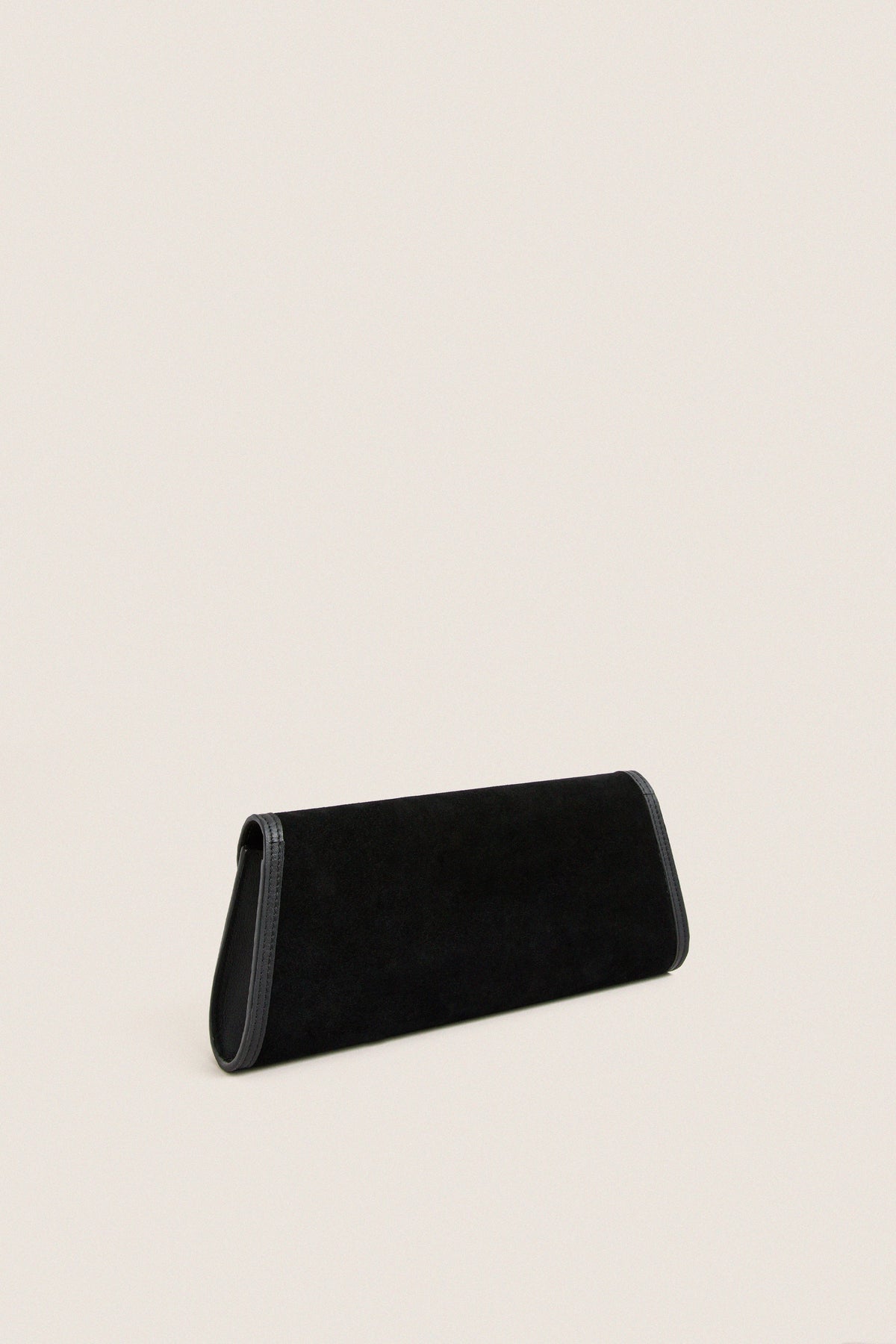 Black Western Trim Opera Clutch