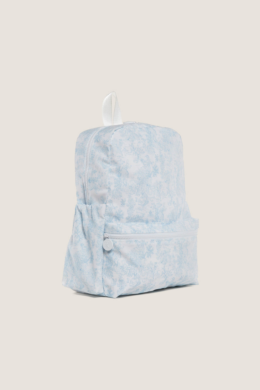 Blue Bunny Toile Backpack