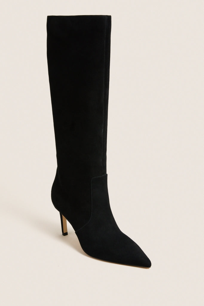 Black Suede Callena Boots