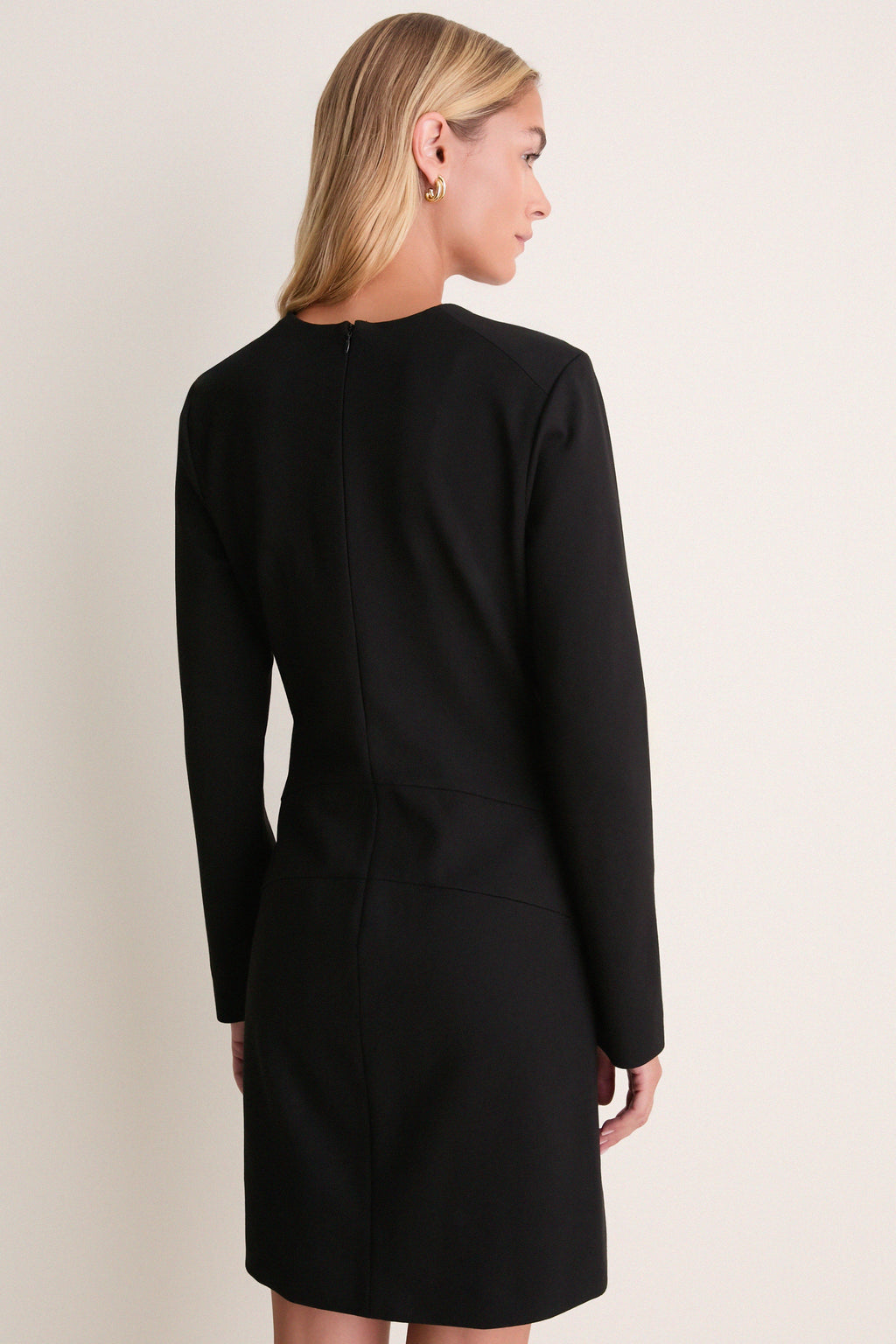 Black Ponte Risley Dress