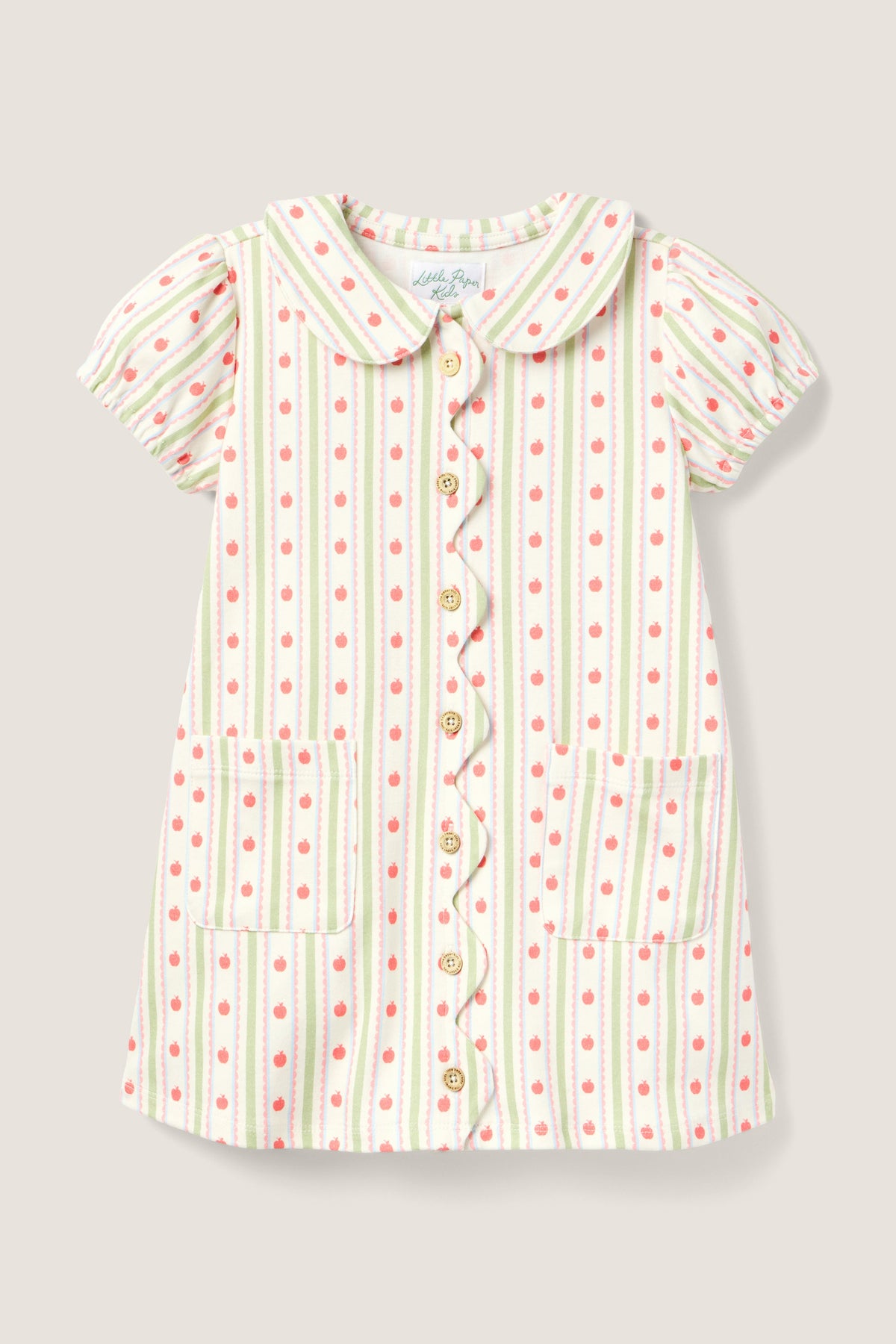 Apple Print Maeva Dress