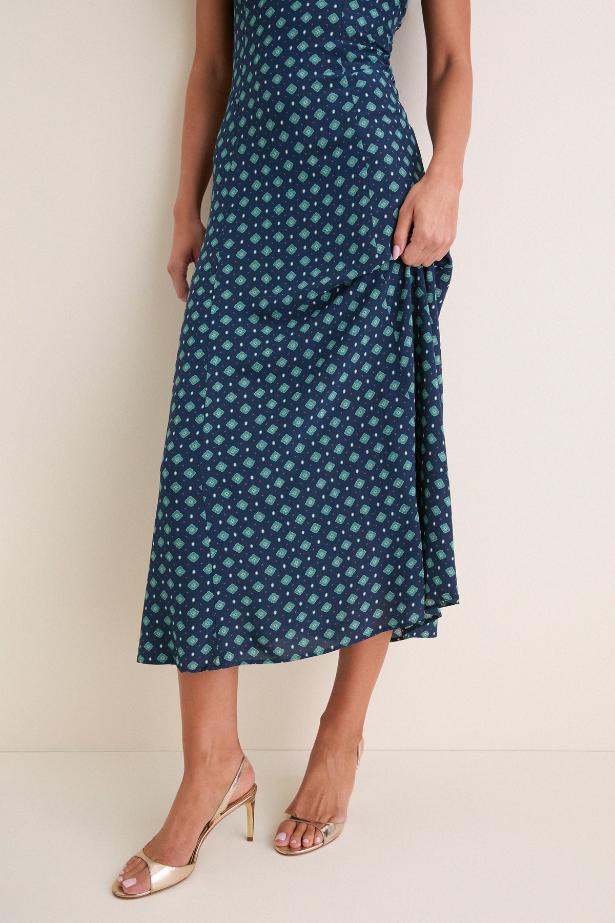 Blue Winterberry Clare Dress