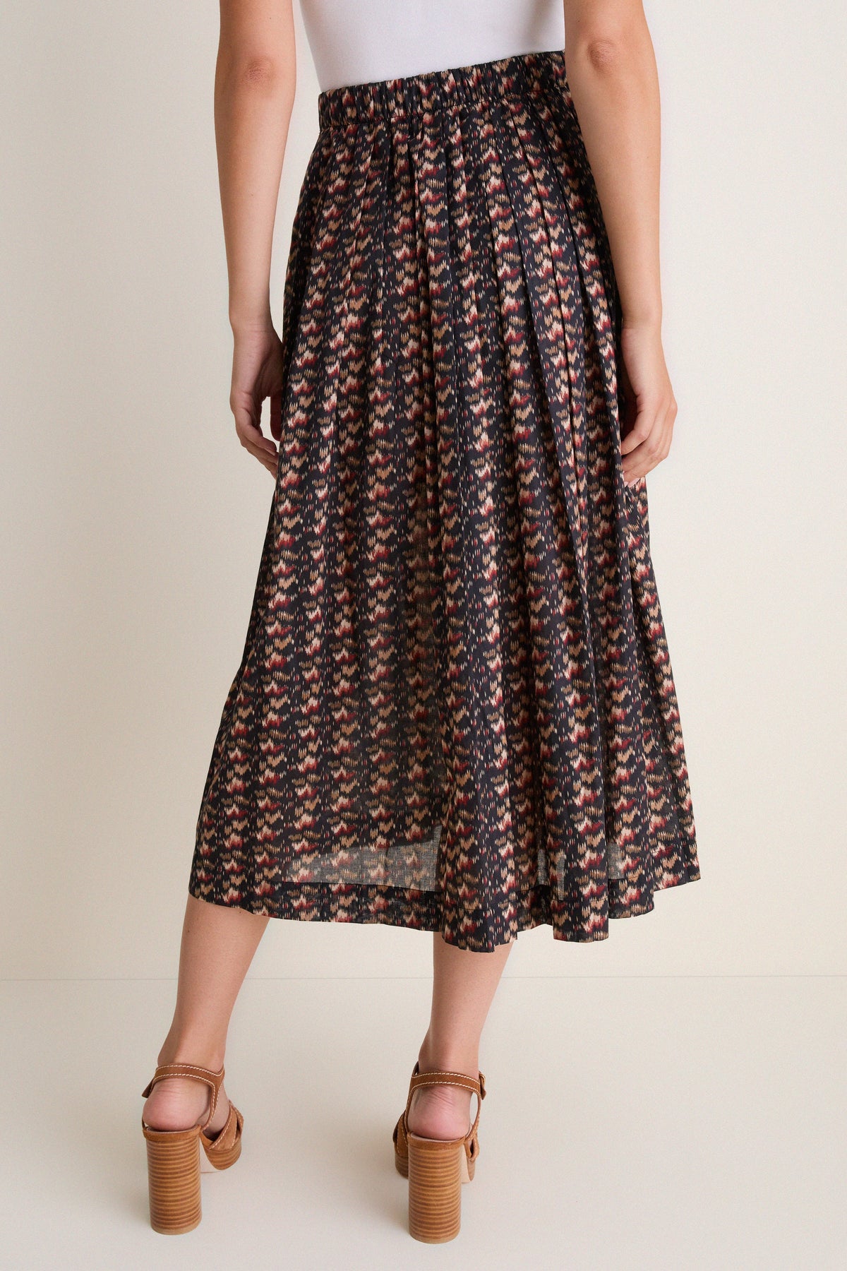 Abstract Alps Dixon Midi Skirt