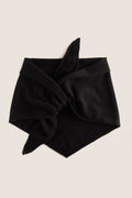 Black Large Cashmere Triangle Scarf