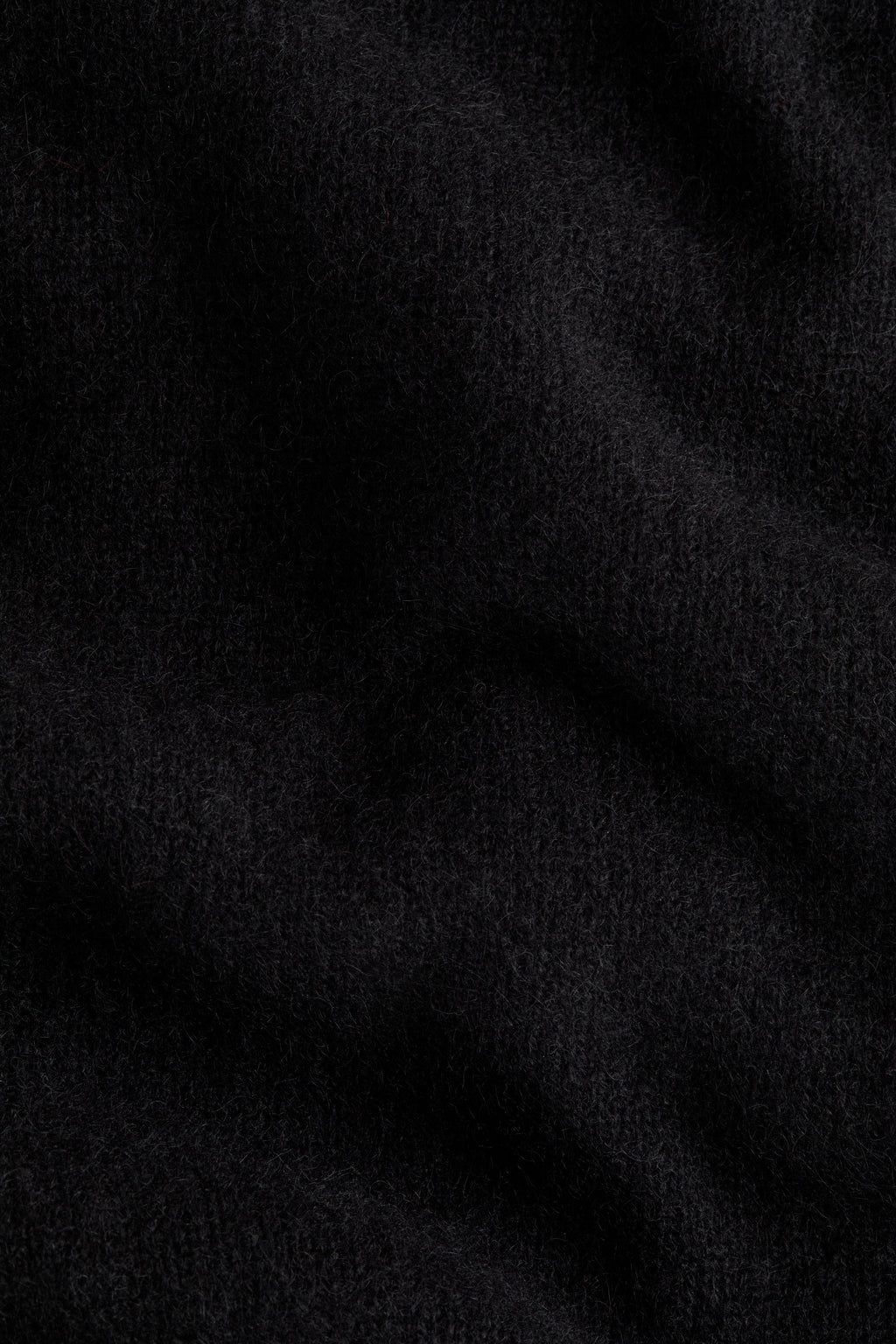 Black Large Cashmere Triangle Scarf