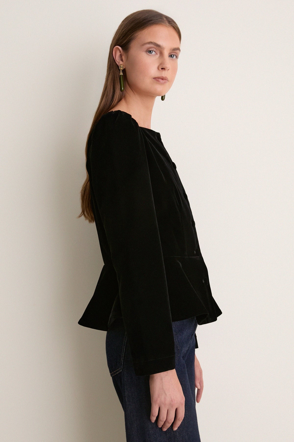 Black Velvet Monique Top