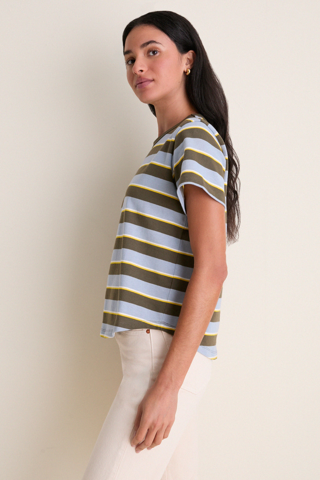 Bluebook Stripe Parker Classic Tee