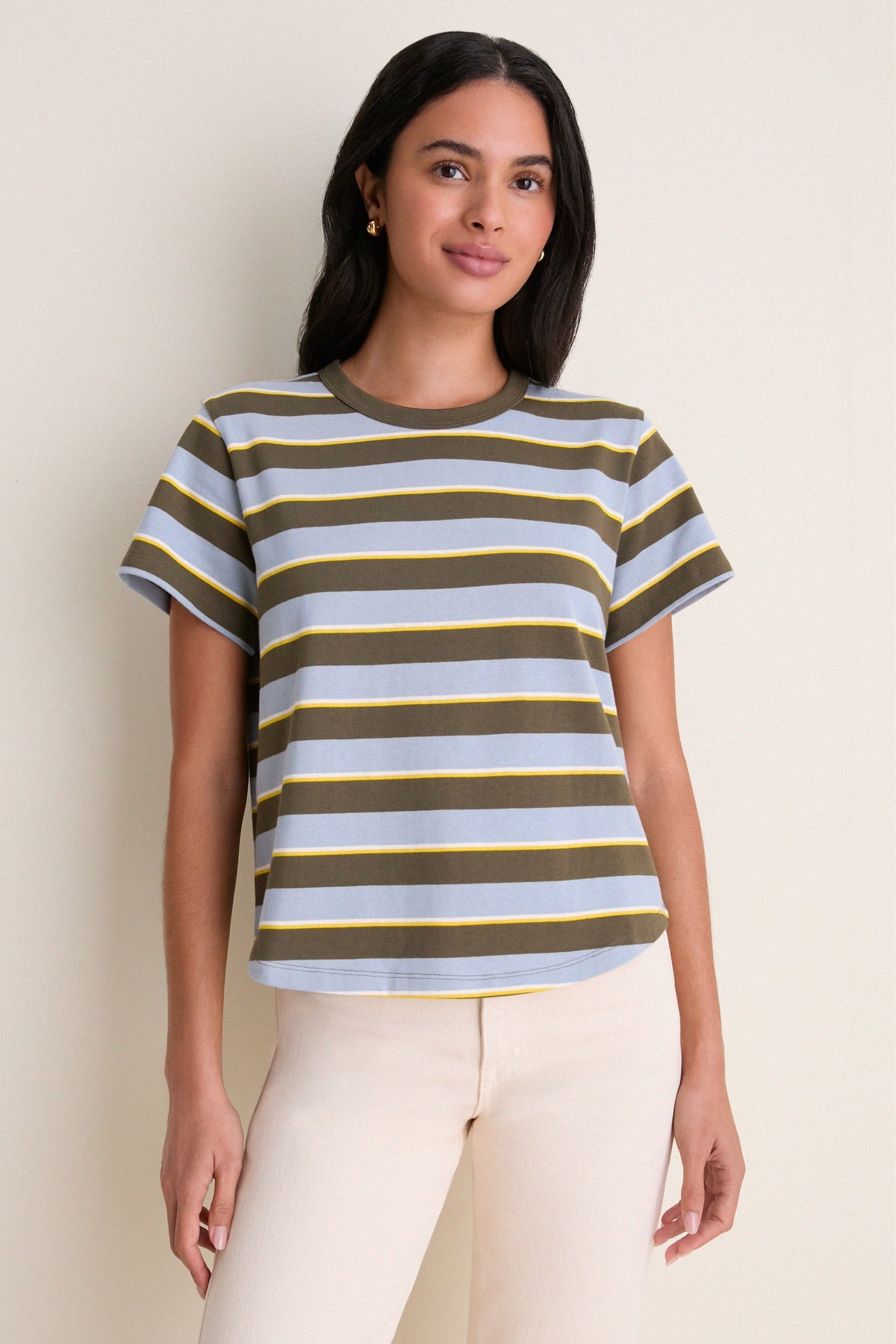 Bluebook Stripe Parker Classic Tee