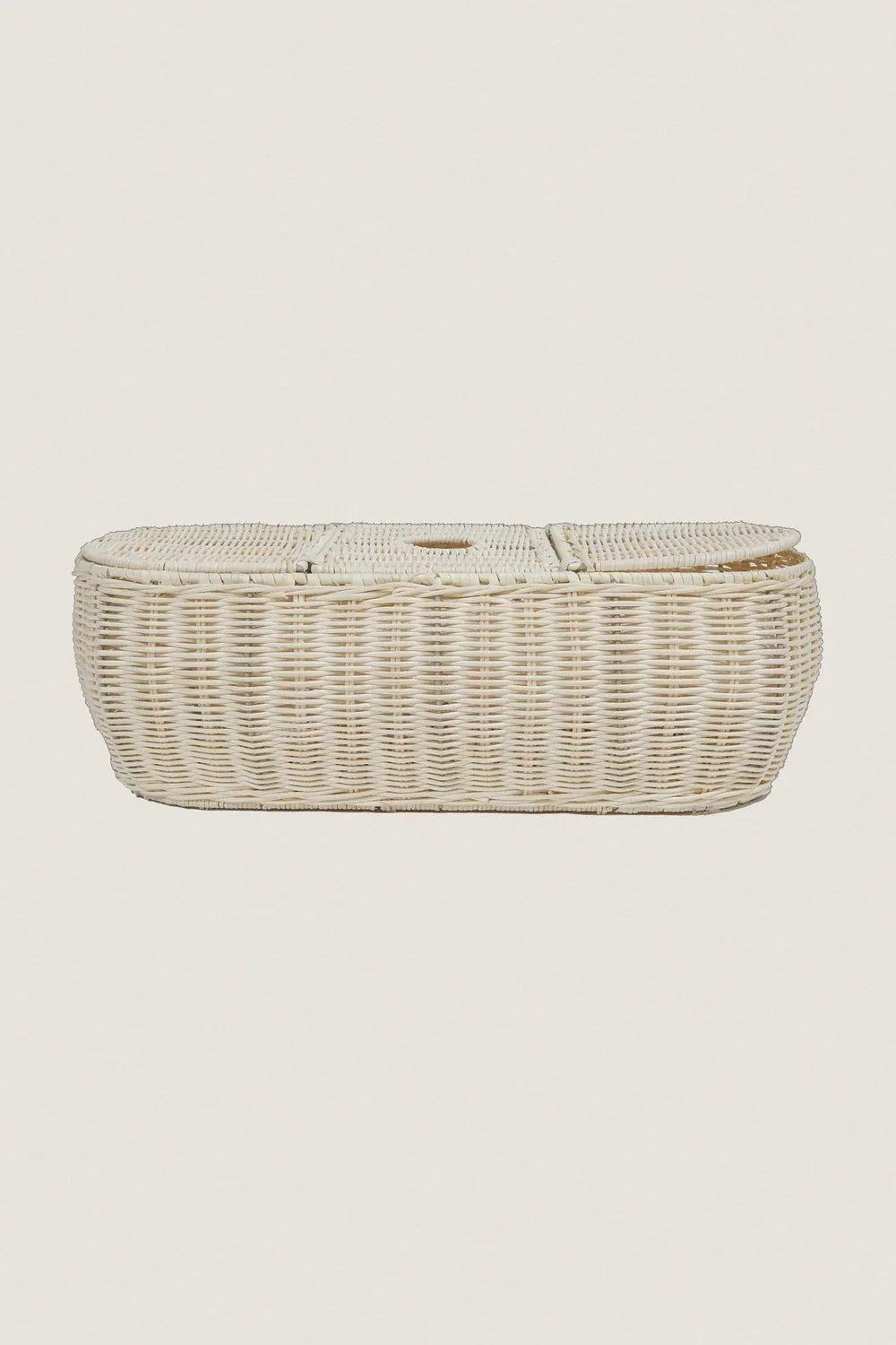 3 Part Tissue Basket in Rattan