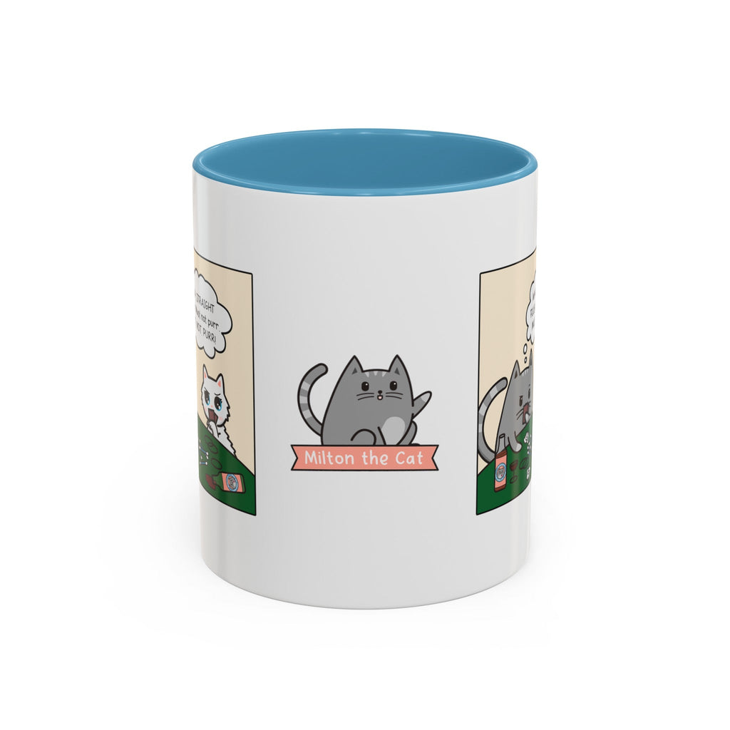 Cat Poker Comic Mug