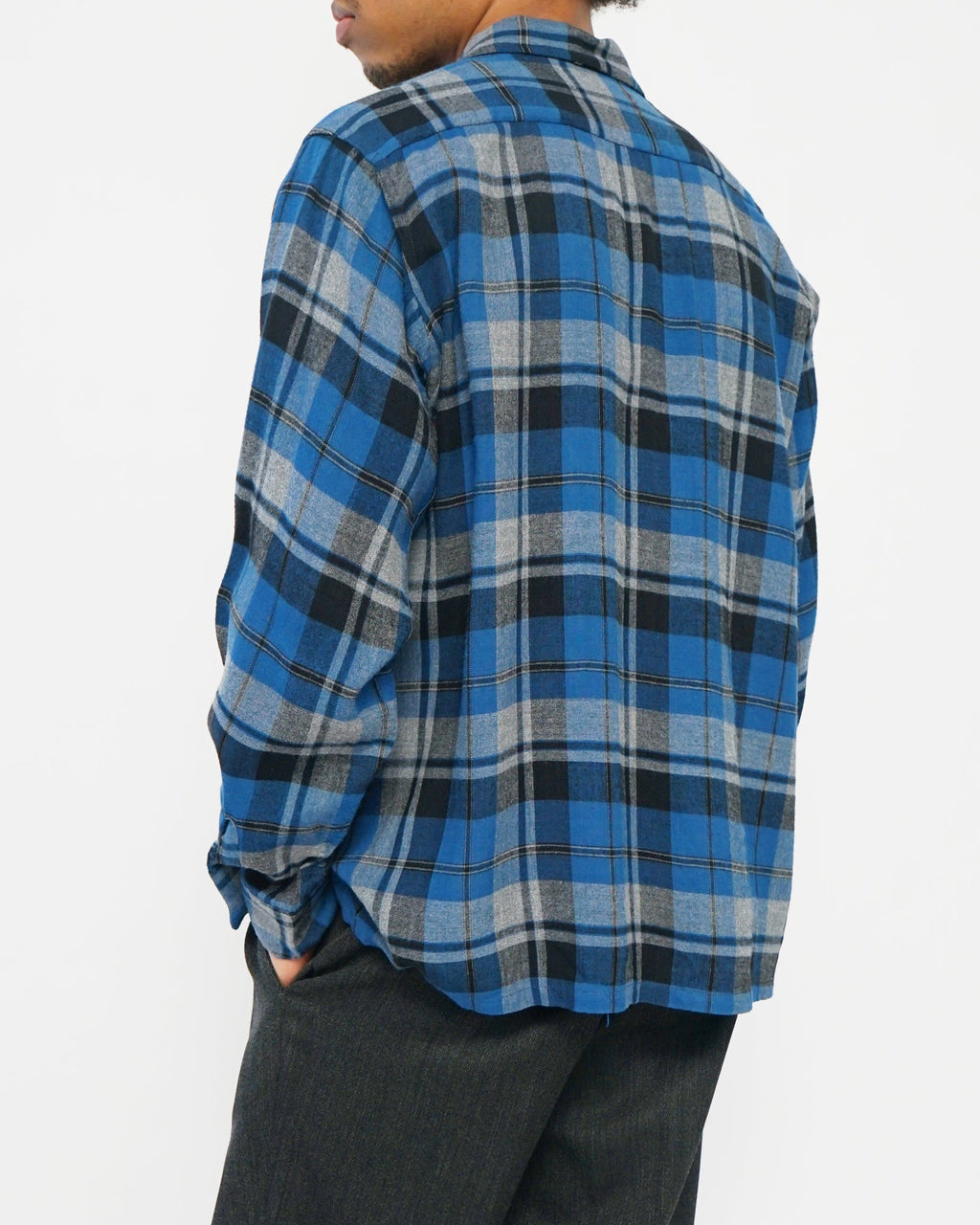 1950's Plaid Rayon Shirt