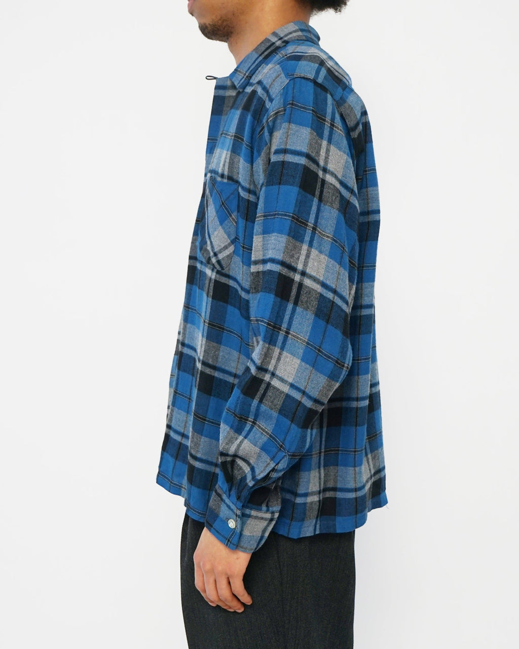 1950's Plaid Rayon Shirt