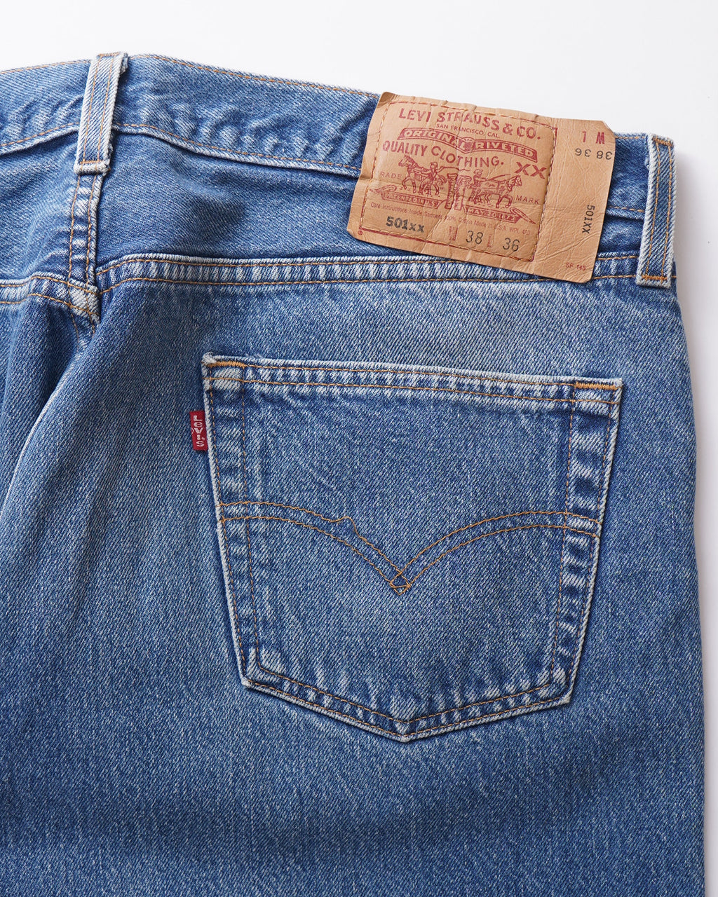 501 Straight Fit Denim Pants / size: 36