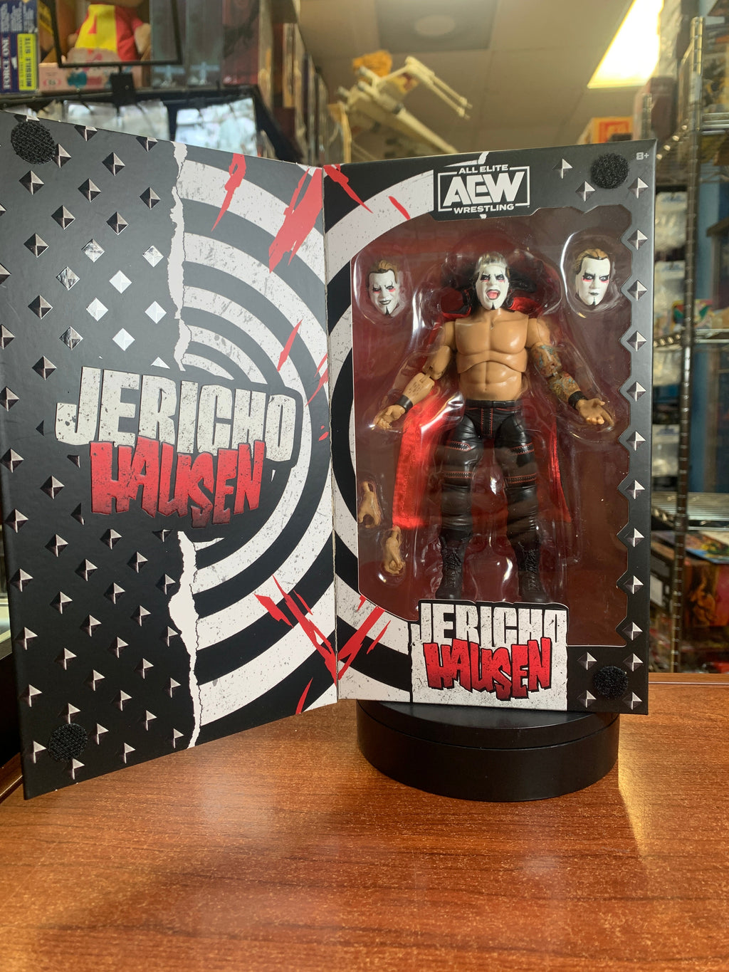 Jericho Hausen #164 (All Elite Wrestling AEW, Jazwares) **SEALED**