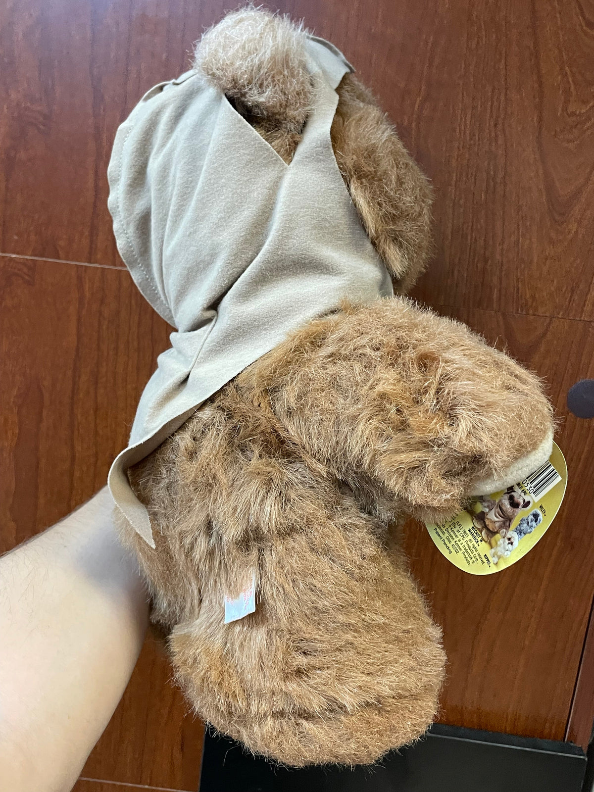 Wicket Warrick Plush with Tag (Vintage Star Wars, Kenner)