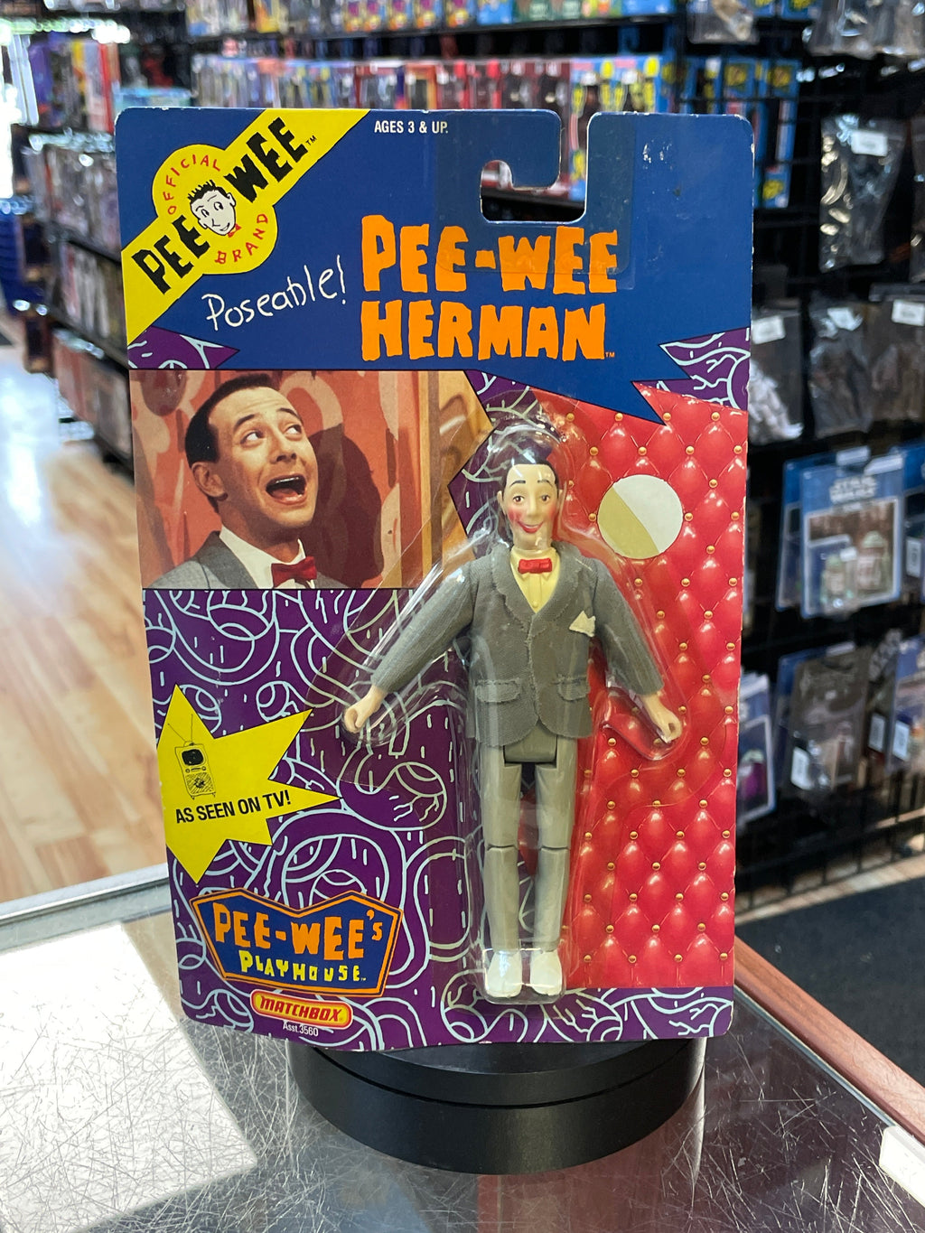 Pee Wee Herman (Vintage Pee-Wee’s Playhouse, Matchbox)