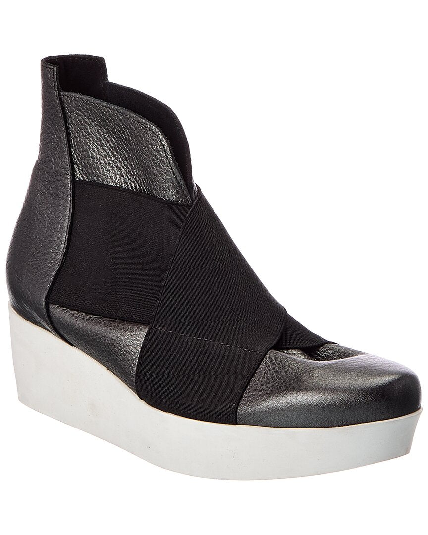 Arche Fujtik Leather Wedge Bootie