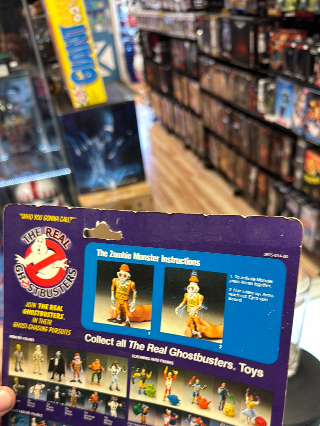 Zombie Monster 1398 (Vintage Ghostbusters, Kenner) SEALED