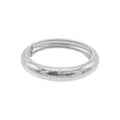 Silver Plated Texturized Bangle