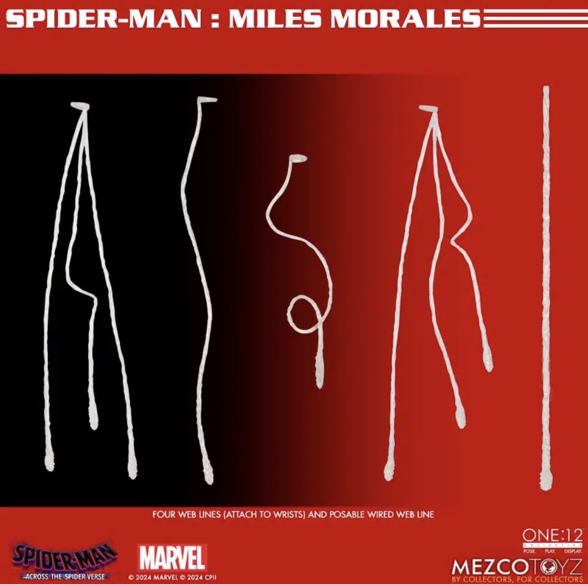 Spider-Man Across the Spider-Verse Miles Morales One:12 Collective Action Figure by Mezco