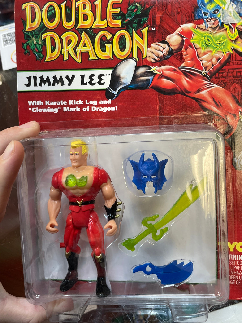 Jimmy Lee ((Vintage Double Dragon, Tyco) **SEALED**