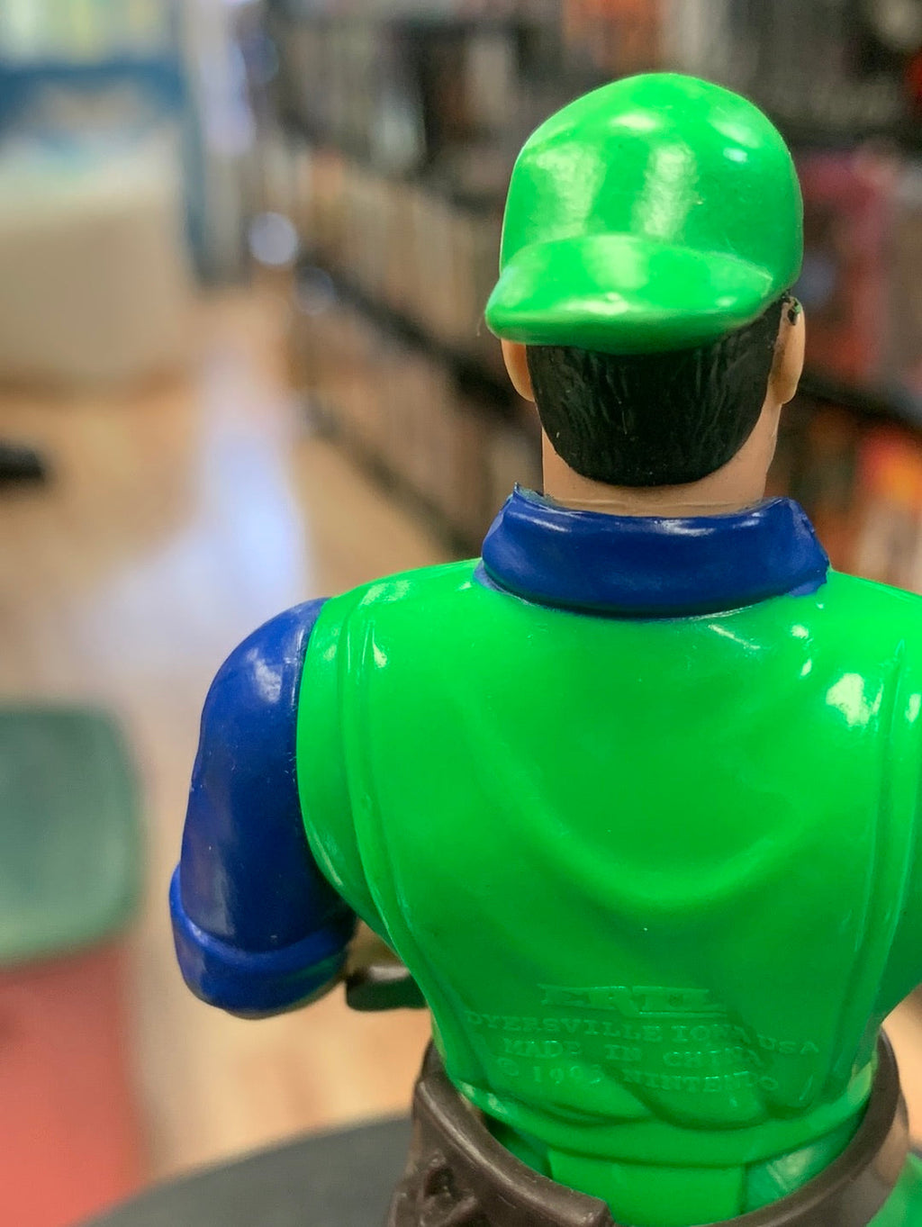 Luigi (Vintage ERTL, Super Mario Brothers) Complete