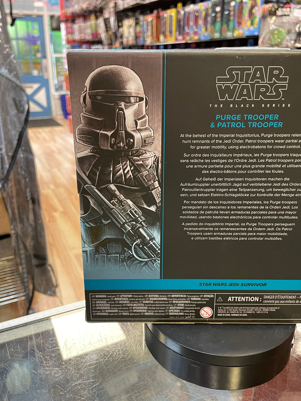 Purge Trooper & Patrol Trooper (Star Wars Black Series, Hasbro) **SEALED**