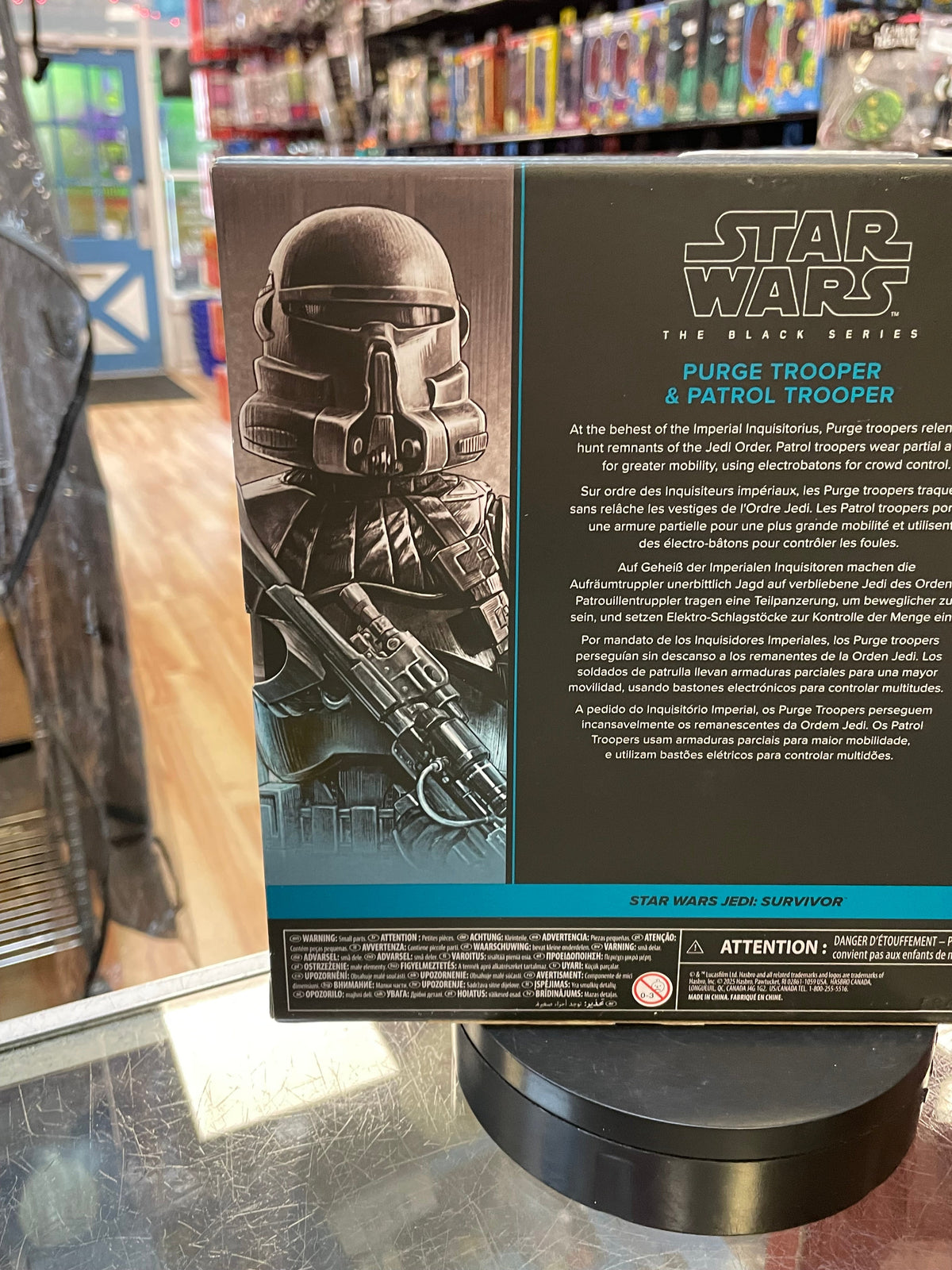 Purge Trooper & Patrol Trooper (Star Wars Black Series, Hasbro) **SEALED**